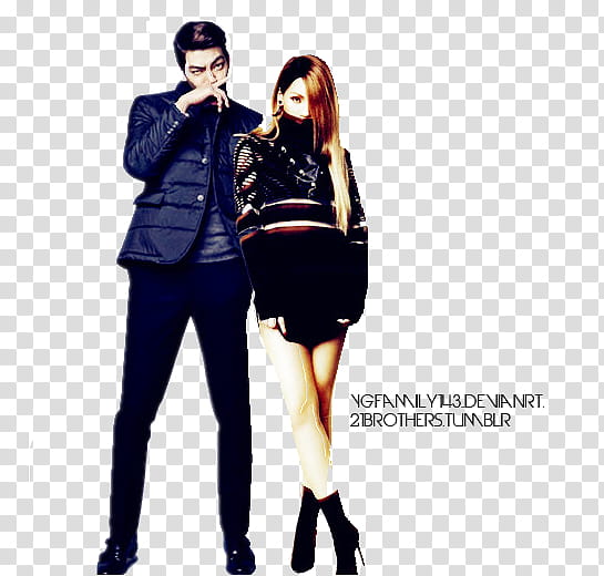 CL AND KIM WOOBIN transparent background PNG clipart
