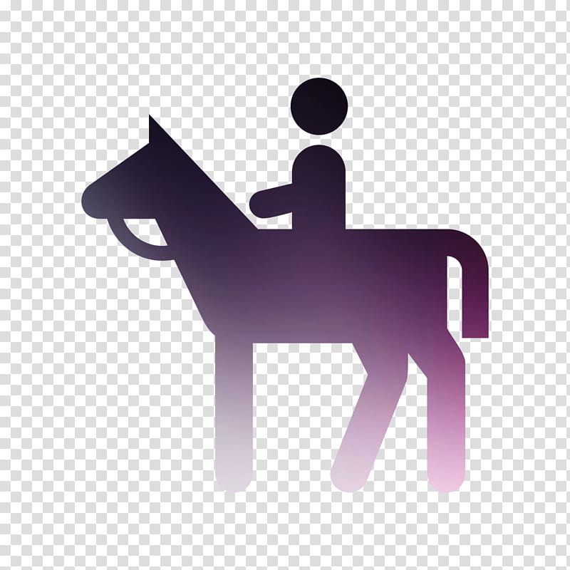 Horse, Logo, Equestrian, Equitation, Animal, Reference, Violet, Silhouette transparent background PNG clipart