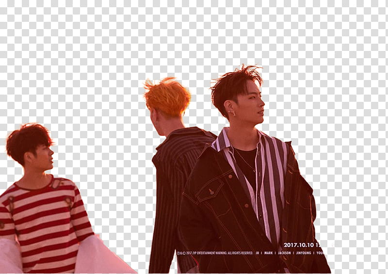 Im Jaebum, three male standing near to each other transparent background PNG clipart