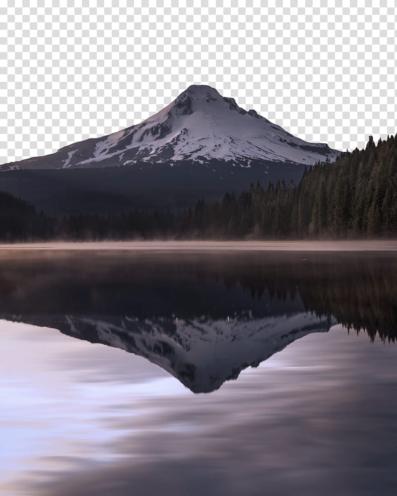 reflection nature water stratovolcano lake, Wilderness, Mountain, Sky, Shield Volcano, Highland transparent background PNG clipart