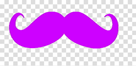 SUPERMEGA SCAPE, purple mustache illistration transparent background PNG clipart