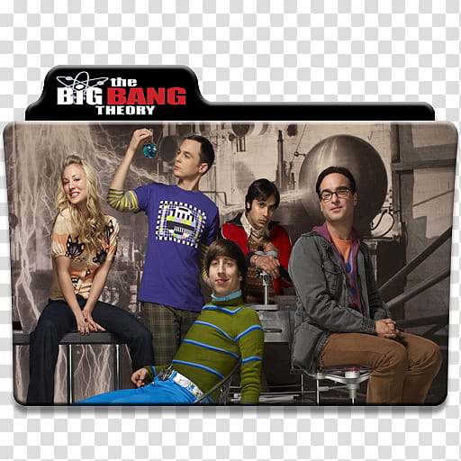 The Big Bang Theory Complete Series Folder , Season icon transparent background PNG clipart