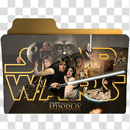 Folders  Star Wars Episode  A New Hope, Star Wars IV A New Hope  icon transparent background PNG clipart