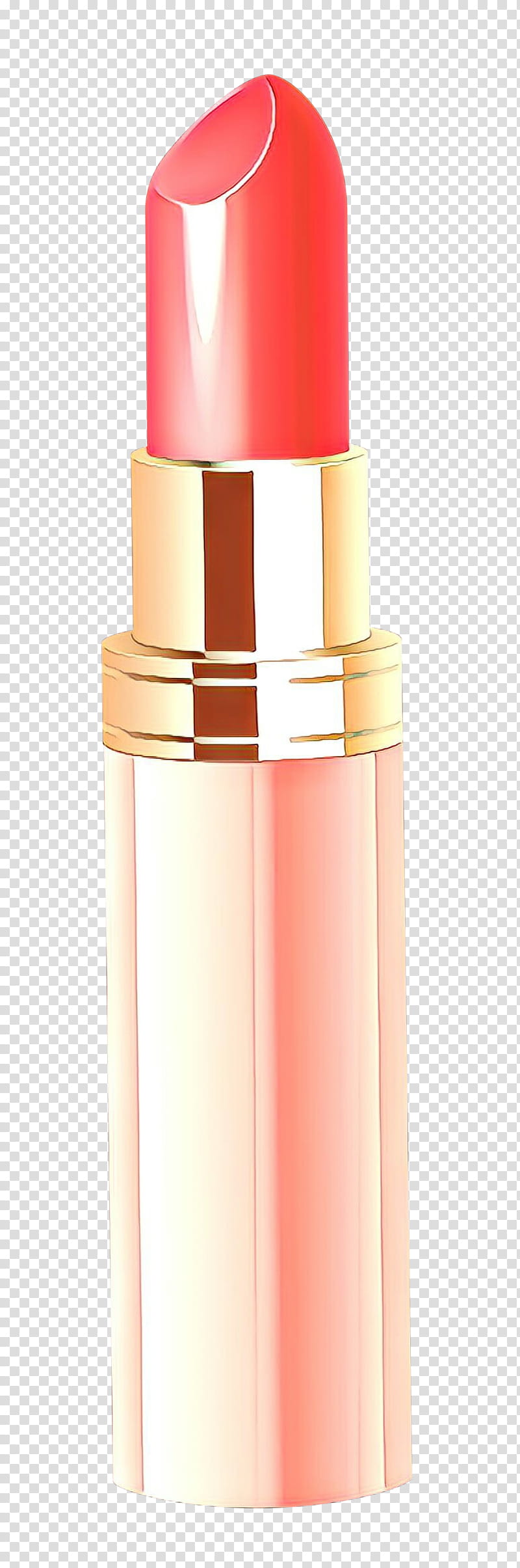 pink cosmetics lip care beauty lipstick, Cartoon, Lip Gloss, Peach, Material Property, Beige transparent background PNG clipart