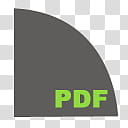 Flat Angles File Types Green, PDF file icon transparent background PNG clipart