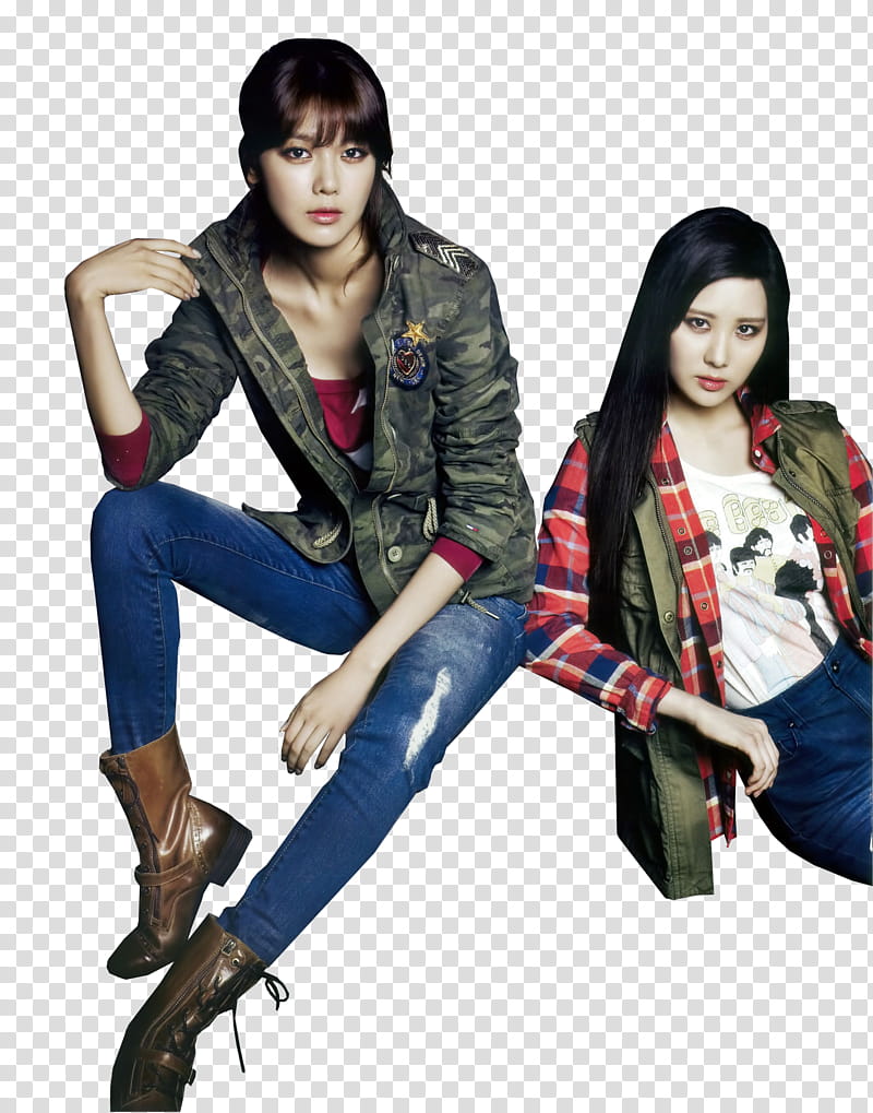 Seohyun and Sooyoung transparent background PNG clipart