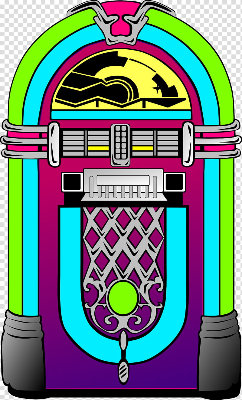 Rock, Jukebox, Music, Phonograph Record, Rock And Roll, Machine transparent background PNG clipart