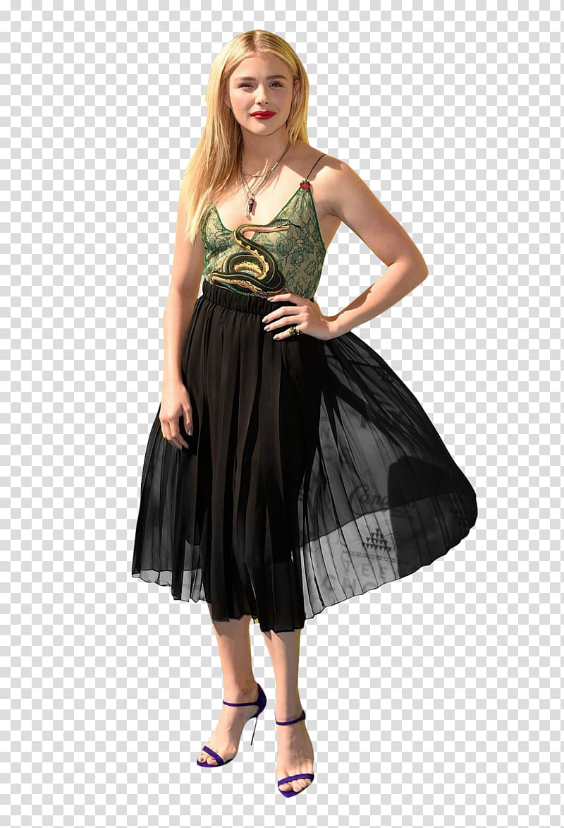 Chloe Moretz ,  transparent background PNG clipart