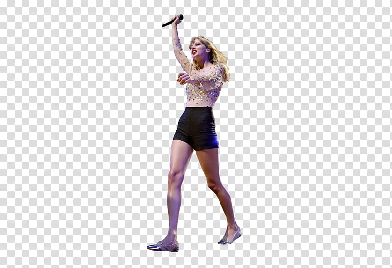 Taylor Swift, Taylor Swift holding microphone transparent background PNG clipart