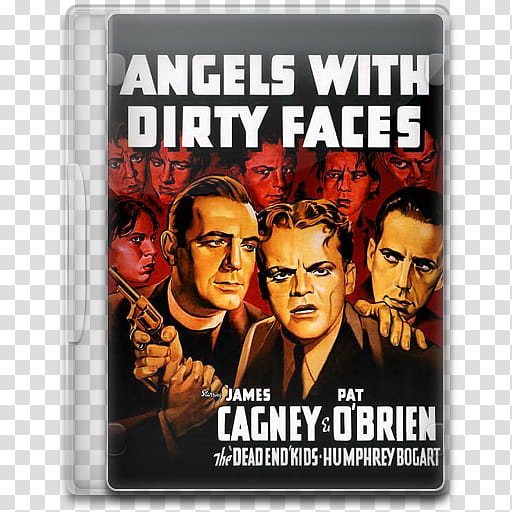 Movie Icon Mega , Angels with Dirty Faces, Angels with Dirty Faces DVD case transparent background PNG clipart