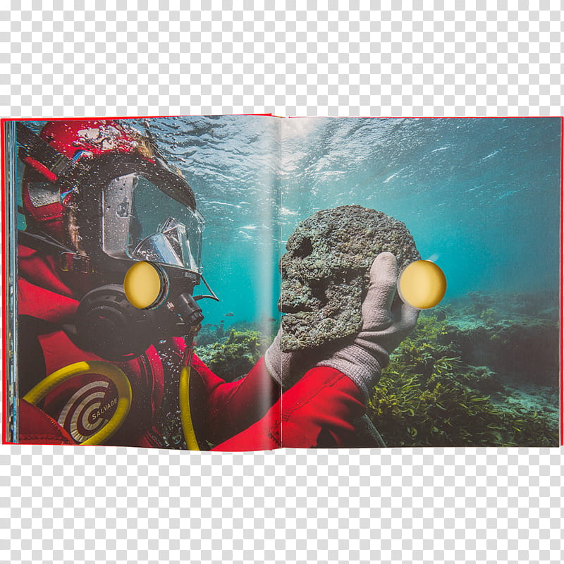 Book, Biology, Treasures From The Wreck Of The Unbelievable, Hypebeast, Damien Hirst, Jacques Cousteau, Underwater transparent background PNG clipart