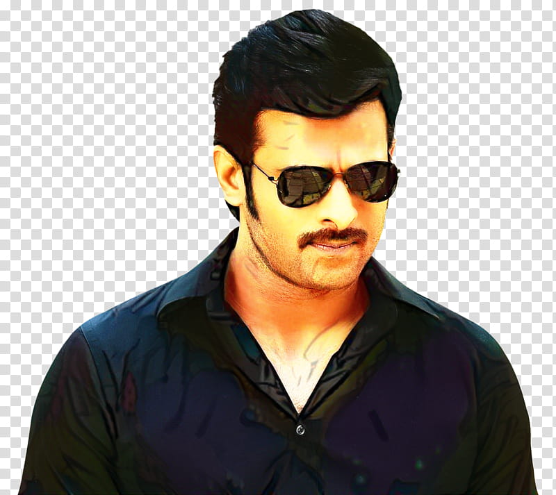 Cartoon Sunglasses, Prabhas, India, Rebel, Film, Agnee, Bollywood, Black And White transparent background PNG clipart