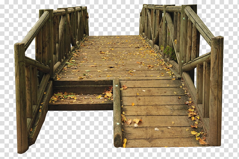 brown wooden bridge transparent background PNG clipart