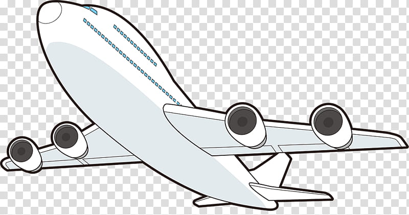 Travel Silhouette, Jet Aircraft, Airliner, Boeing 747, Aviation, Transport, Fotolia, Airplane transparent background PNG clipart