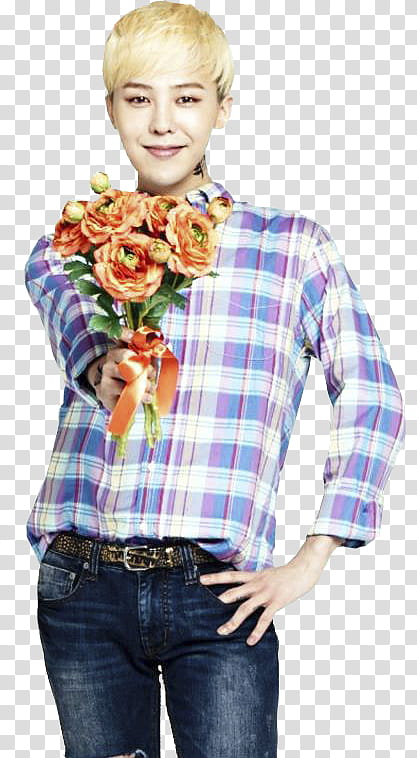 All my GD s, man wearing purple and white plaid sport shirt transparent background PNG clipart