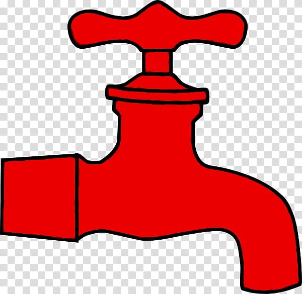 Water, Faucet Handles Controls, Tap Water, Drinking Water, Sink, Red, Symbol transparent background PNG clipart