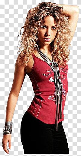 Shakira transparent background PNG clipart