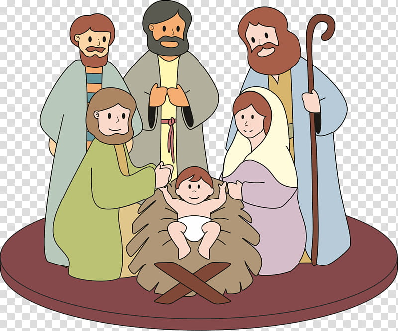 children s nativity clipart sketch