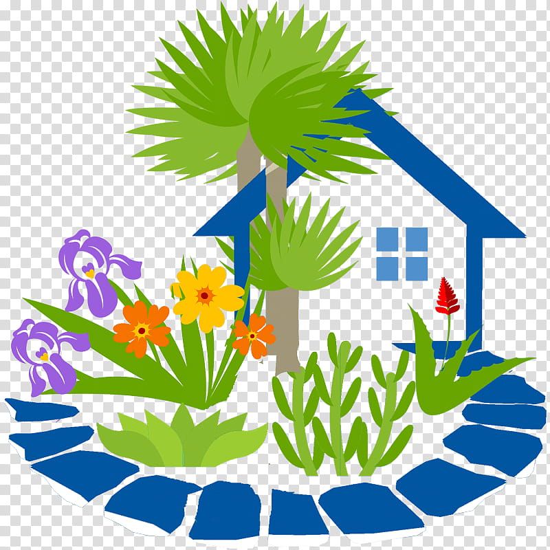 Floral Garden, Lawn, Landscape, Landscape Design, Yard, Gardening, Floral Design, Logo transparent background PNG clipart