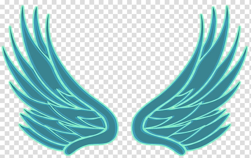 blue wings illustration transparent background PNG clipart