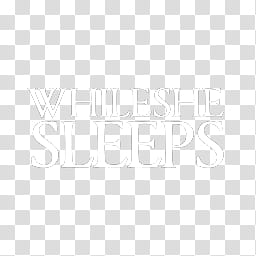 Music Icon , While She Sleeps transparent background PNG clipart