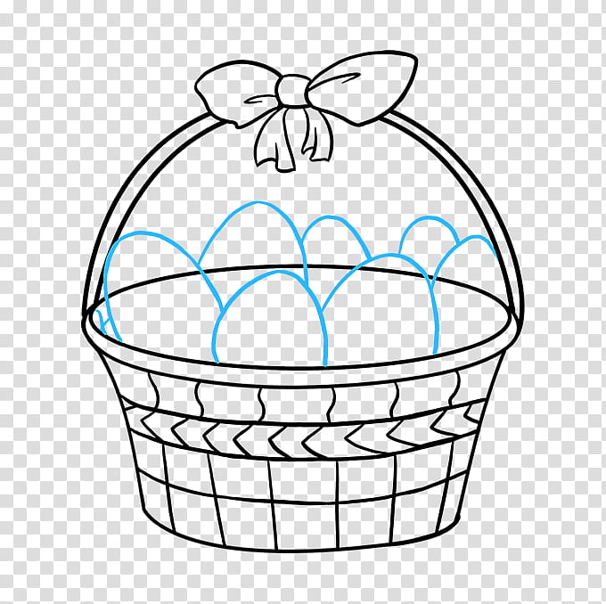 Easter, Easter Basket, Drawing, Tutorial, Line Art, Coloring Book, Easter
, Food Gift Baskets transparent background PNG clipart