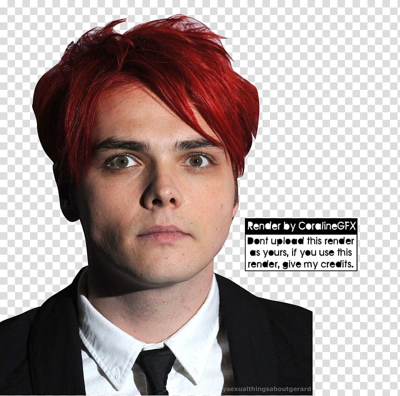 Gerard Way Render transparent background PNG clipart