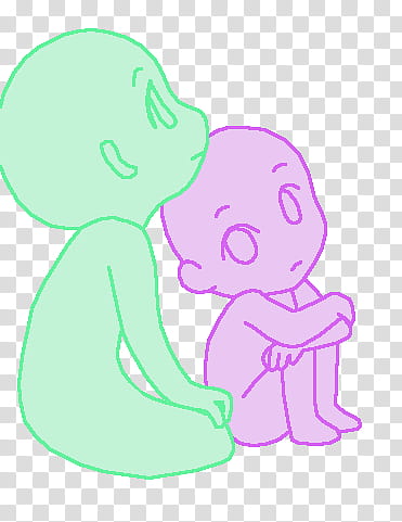 Featured image of post Chibi Base Two Friend Pose Reference Crouching hug two people pose reference