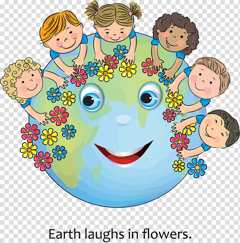 Earth Day Green Eco, People, Cartoon, Facial Expression, Smile, Social Group, Head, Yellow transparent background PNG clipart