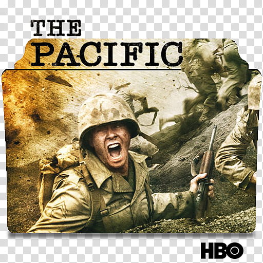 Band of Brothers The Pacific series folder icons, The Pacific ( transparent background PNG clipart