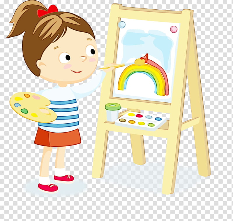 Easel, Drawing, Painting, Girl, Educational Toys, Art Drafting Tables, Toddler, Tutorial transparent background PNG clipart