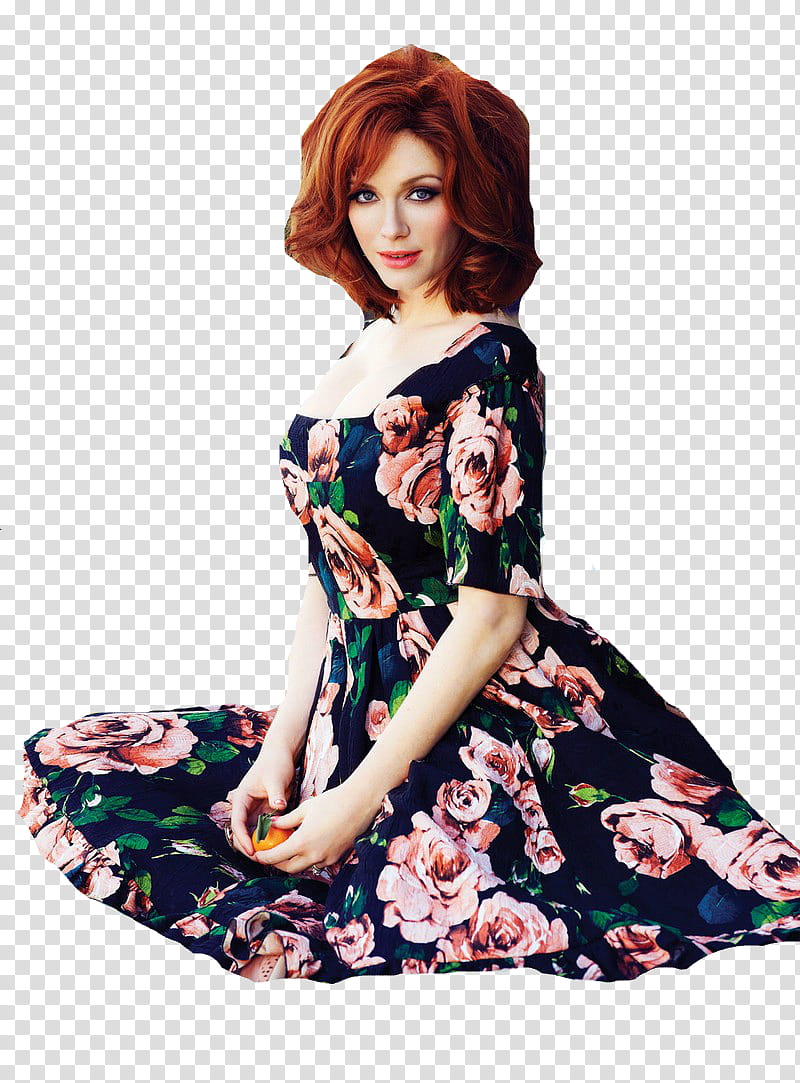 Christina Hendricks transparent background PNG clipart