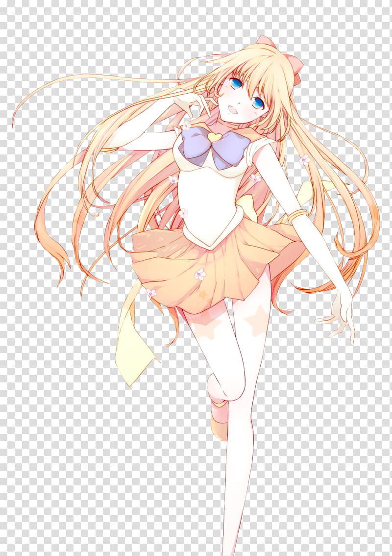 Sailor Venus transparent background PNG clipart