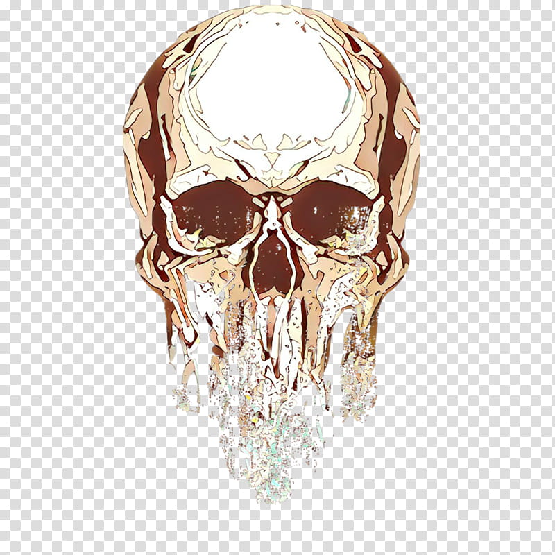 head skull bone human jaw, Cartoon, Facial Hair transparent background PNG clipart