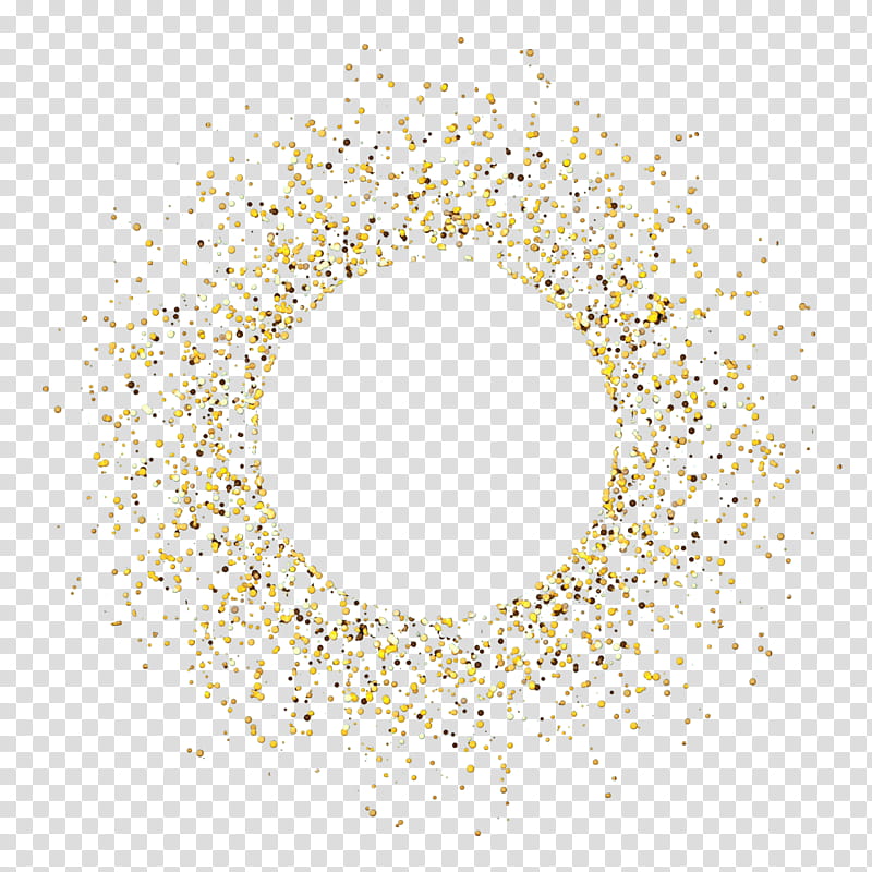 Web Design, Glitter, Yellow, Circle transparent background PNG clipart