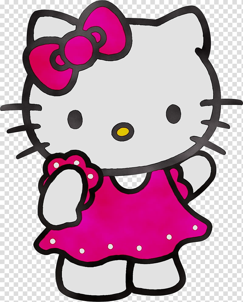 Hello Kitty Drawing, Decal, Sticker, Los Angeles Dodgers, Sanrio, Baseball, Cuteness, Character transparent background PNG clipart