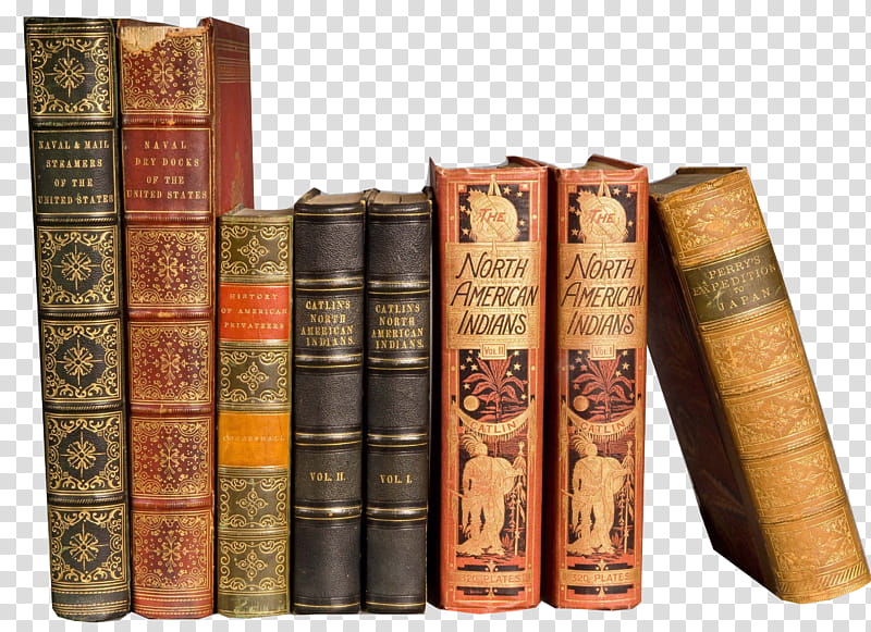 , several assorted-title books transparent background PNG clipart