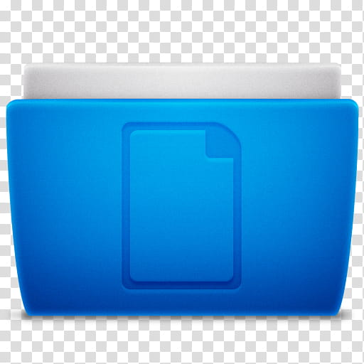 Classic , blue folder art transparent background PNG clipart