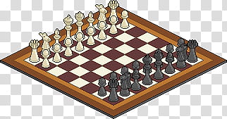 Chess, brown chessboard set transparent background PNG clipart