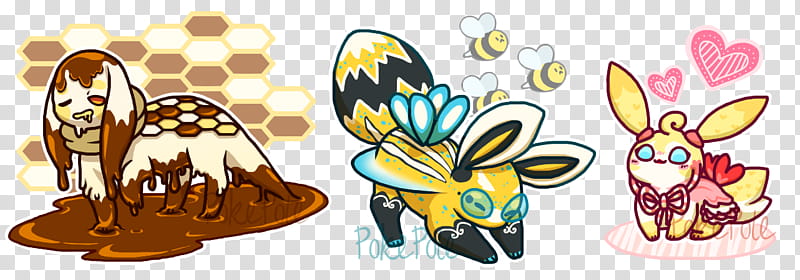 BunBranches Magical Honey Bee OTA CLOSED, animal character illustration transparent background PNG clipart BunBranches Magical Honey Bee OTA CLOSED, animal character illustration transparent background PNG clipart