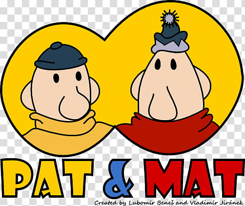 FAN ART: Pat and Mat Logo transparent background PNG clipart