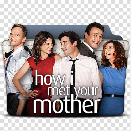 TV Series Folder Icons PACK , How I Met Your Mother transparent background PNG clipart