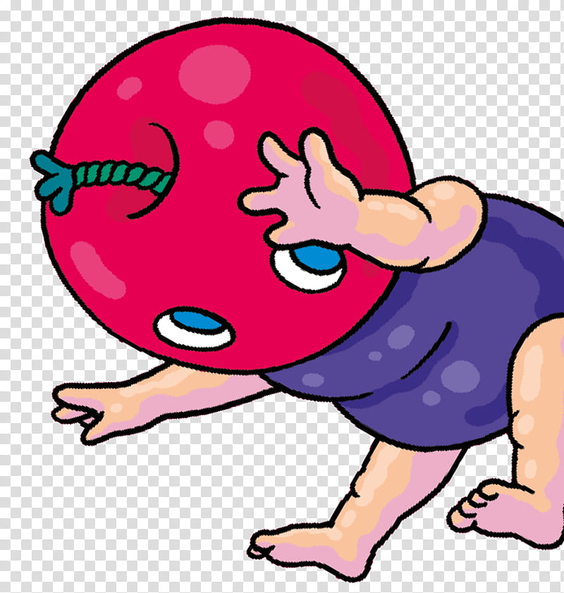 Cherry Bomb, apple fruit character art transparent background PNG clipart