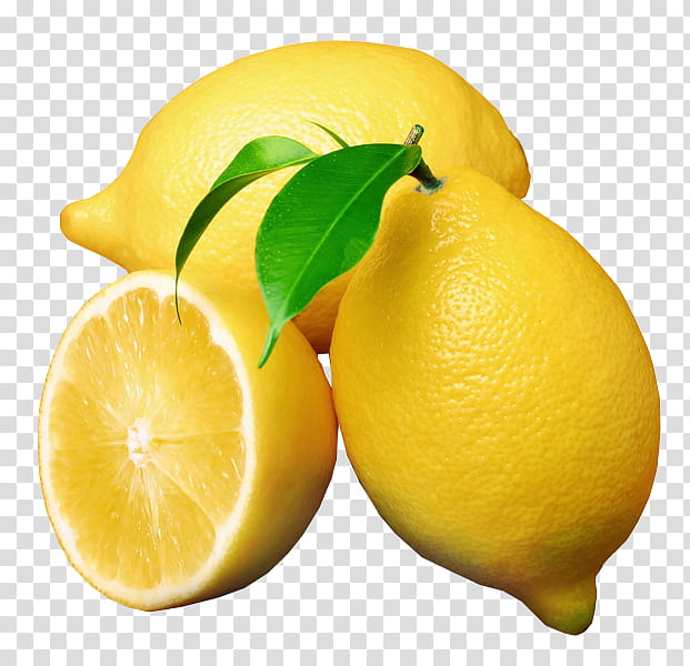 fruits, yellow lemons transparent background PNG clipart