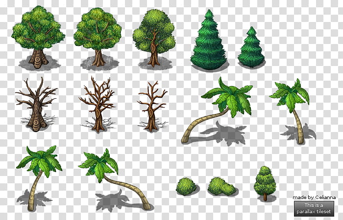 New tree set, green trees art transparent background PNG clipart