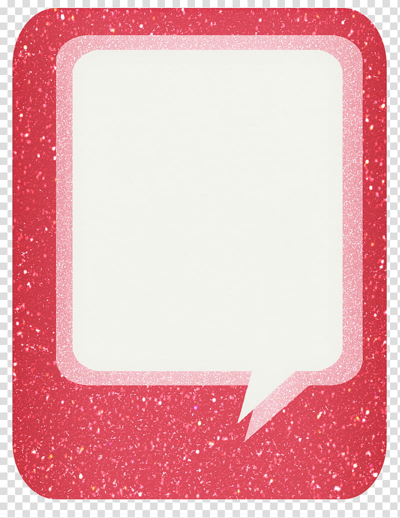 Shimmer Illustrated Journal Cards, red and pink frame transparent background PNG clipart