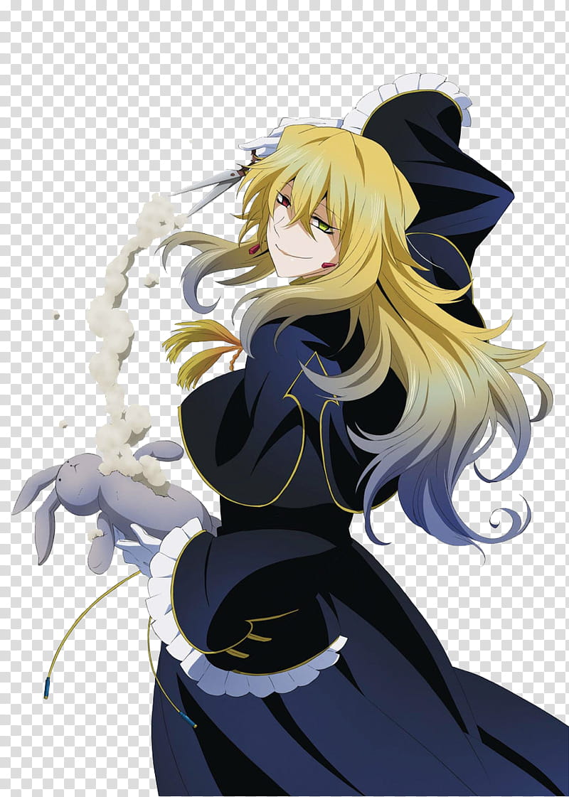 pandora hearts , yellow haired anime character transparent background PNG clipart