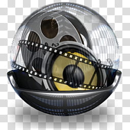 Sphere   , black and yellow speaker illustration transparent background PNG clipart