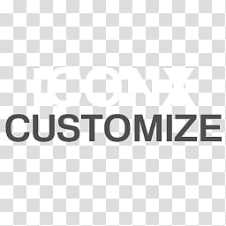 BASIC TEXTUAL, Iconx Customize text transparent background PNG clipart