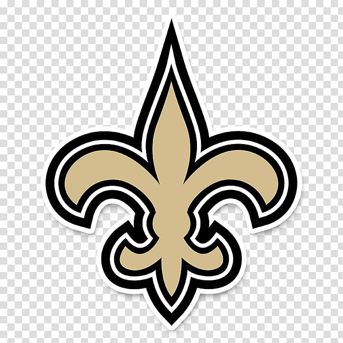 American Football, New Orleans Saints, NFL, Logo, Running Back, Sports, Wincraft, Decal transparent background PNG clipart